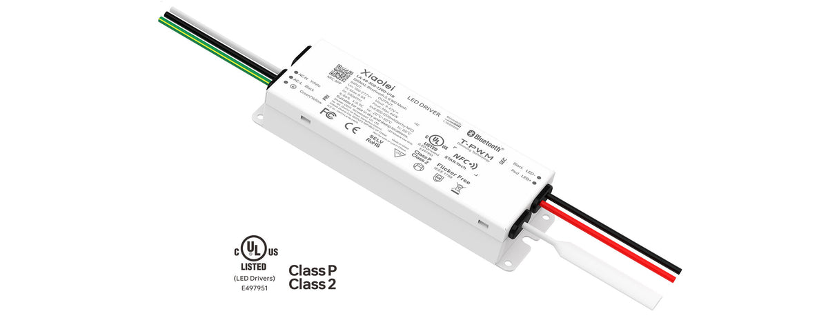 Xiaolei LA-40-300-1200-U1B 40W 300–1200mA NFC Bluetooth 5.0 SIG Mesh Dimmable LED Driver