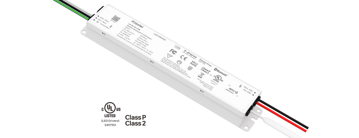 Xiaolei LA-60-24-U1B 60W 24V NFC Bluetooth 5.0 SIG Mesh Dimmable LED Driver