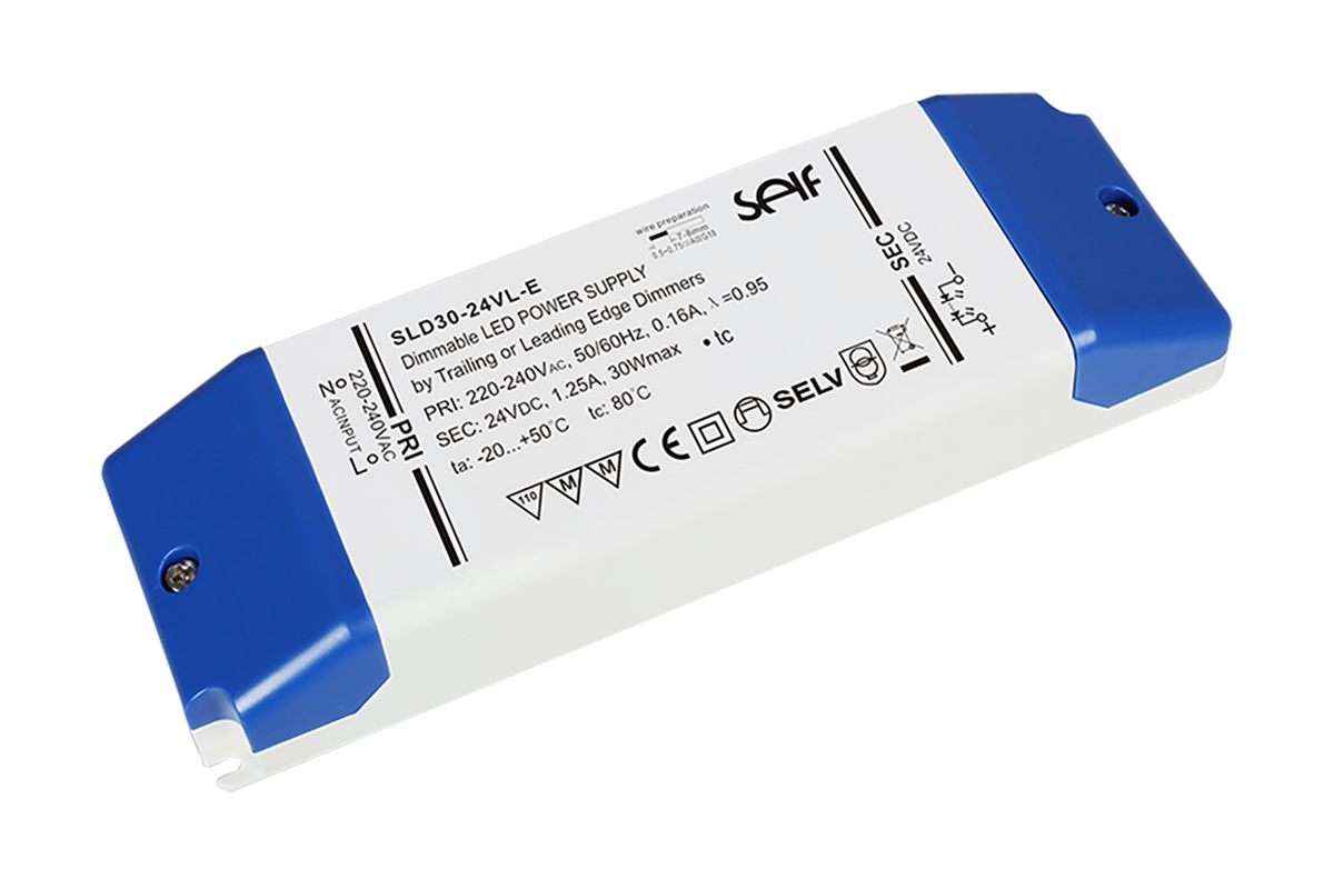SELF 30W 24V Constant Voltage LED Driver SLD30-24VL-E