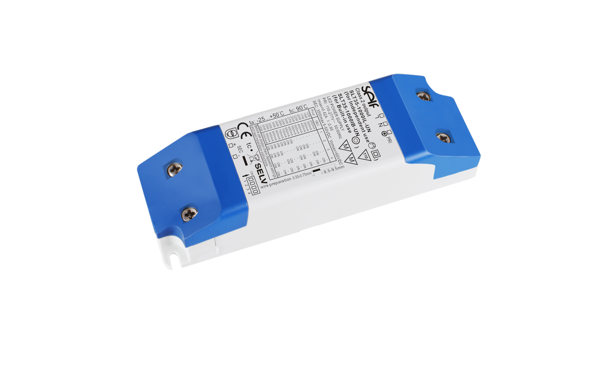 SELF 35W 1050mA Constant Current LED Driver IP20 SLT35-1050IL-UN