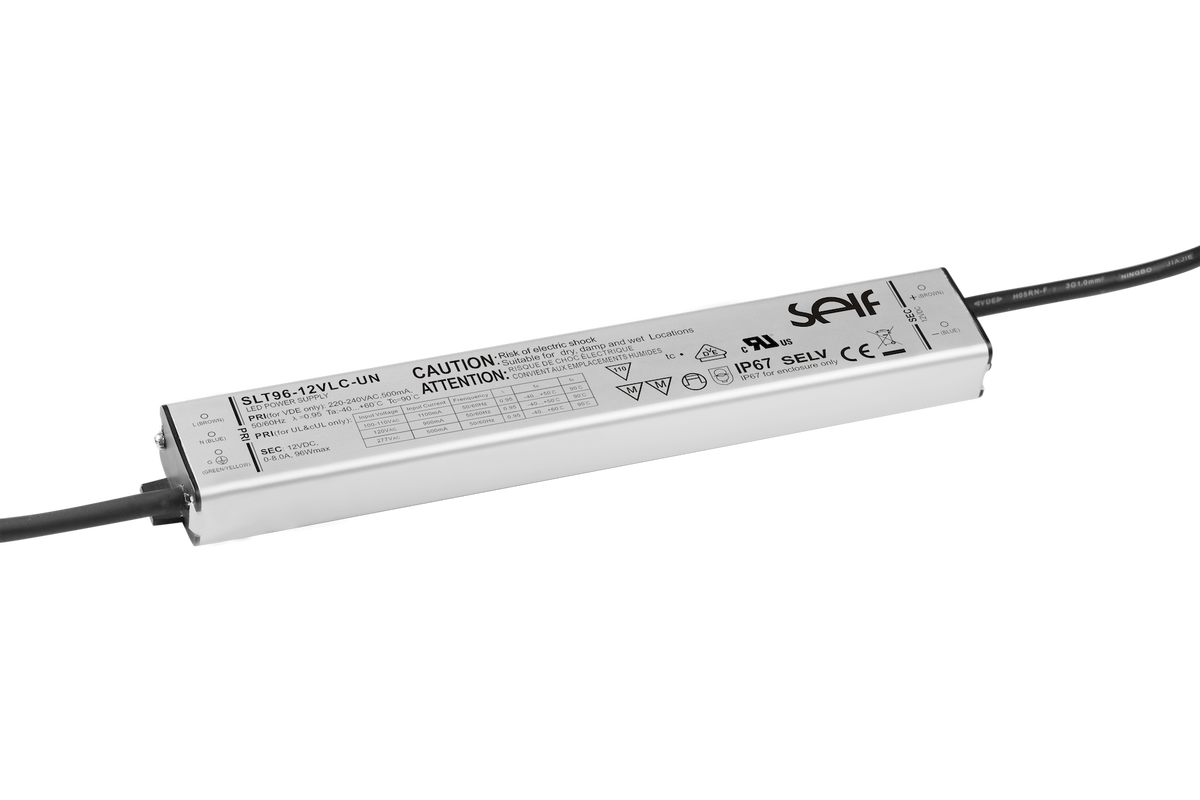 SELF SLT96-12VLC-UN 96W 12V IP67 Waterproof Non-Dimmable LED Driver