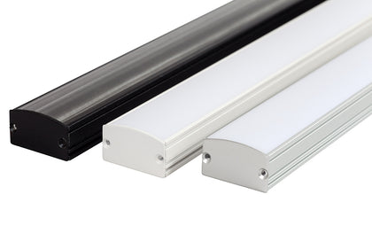 Linear aluminium profiles