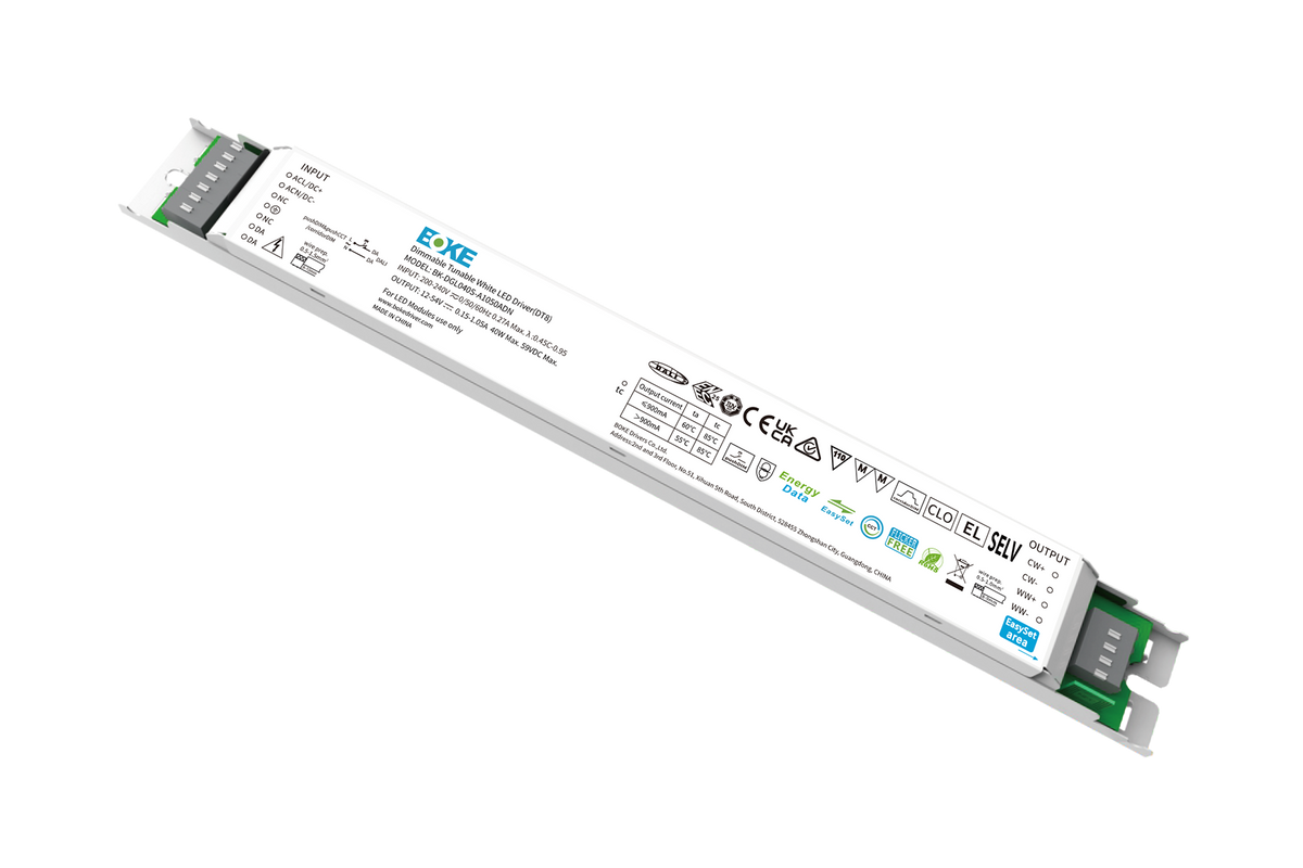 BOKE 80W 2000mA Constant Current LED Driver BK-DGL080S-A2000ADN | DALI Dimmable