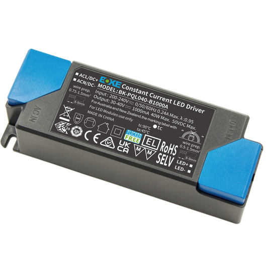 BOKE BK-PQL018-C0450A 18W 450mA Non-Dimmable Constant Current LED Driver