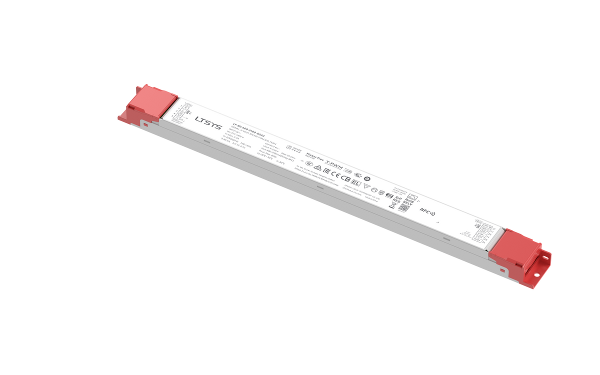 LTECH LF-40-300-1050-G2A2 40W 300–1050mA 0-10V & Push DIM/CCT Tunable White LED Driver