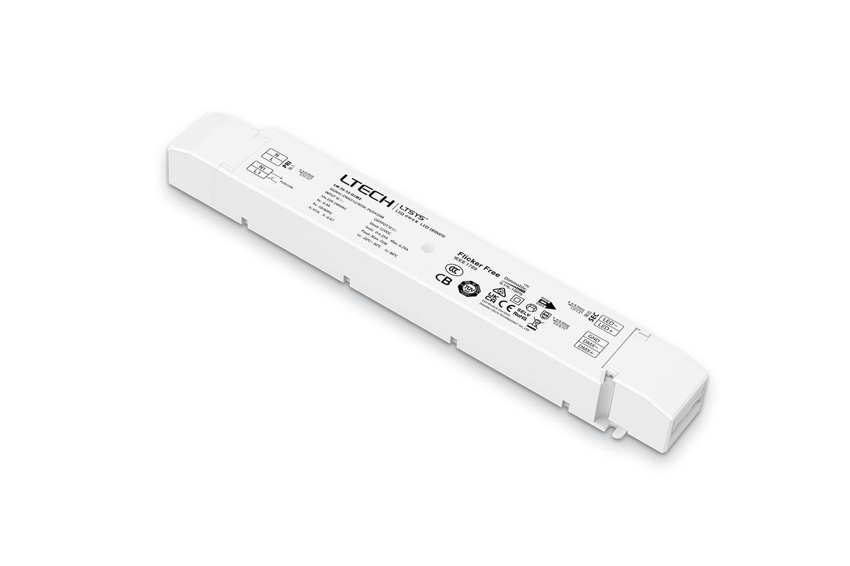 LTECH LTSYS LM-75-12-G1M2F 75W 12V DMX512/RDM Dimmable Constant Voltage LED Driver