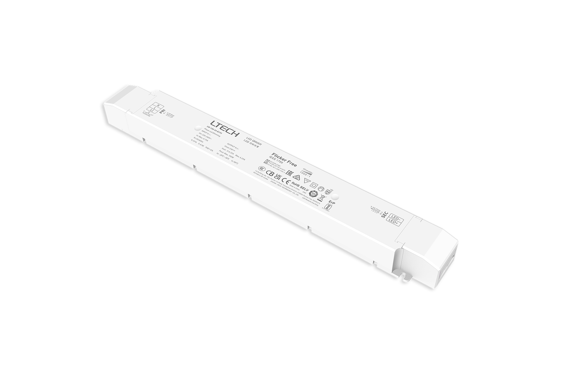 LTECH LM-150-12-G1T2 150W 12V Triac Dimmable Constant Voltage LED ...