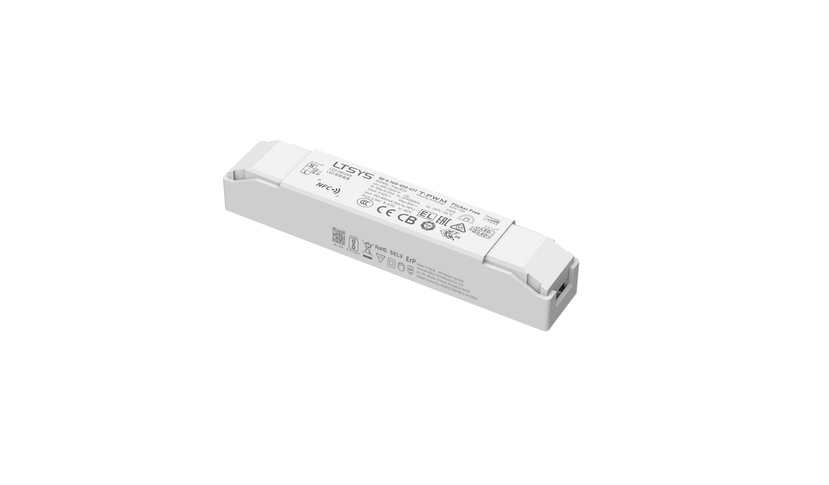 LTECH SE-6-100-450-G1T 6.3W 100–450mA NFC TRIAC/ELV Dimmable Constant Current LED Driver