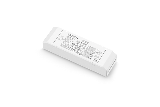 LTECH 20W 300-650mA Constant Current LED Driver SE-20-300-650-G1T | Triac Dimmable