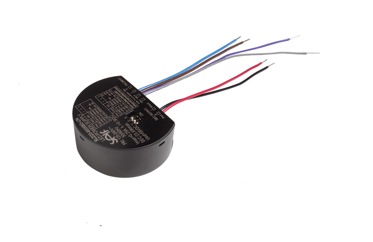 SELF SLD23-600IBD-UN 23.4W 200–600mA DALI-2 Dimmable DIP-Switch Adjustable Constant Current LED Driver