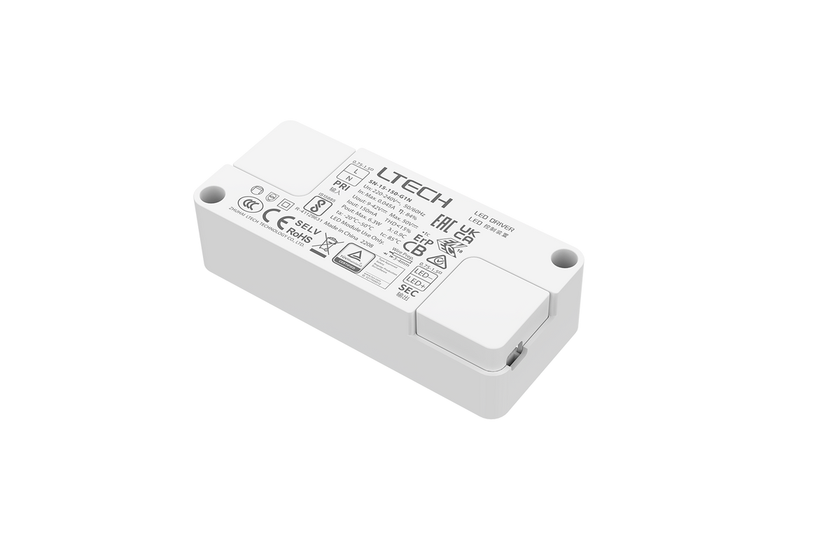 LTECH SN-15-150-G1N 150mA Non-Dimmable Constant Current LED Driver