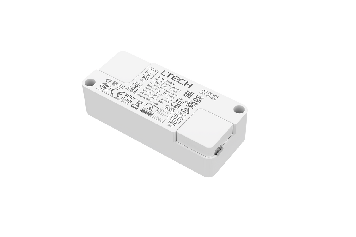 LTECH SN-15-300-G1N 300mA Non-Dimmable Constant Current LED Driver