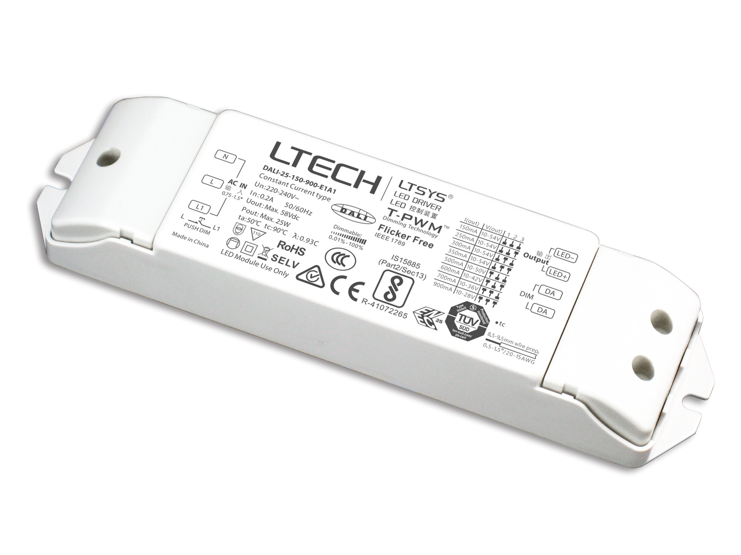 Ltech DALI-25-150-900-E1A1