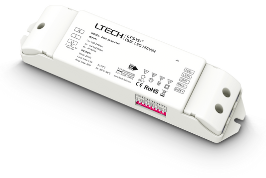 LTECH 5W 36V Constant Voltage LED Driver DMX-36-24-F1P1 | DALI-2 Dimmable