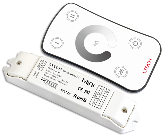 LTECH 24V Constant Voltage LED Driver M1&M3-3A