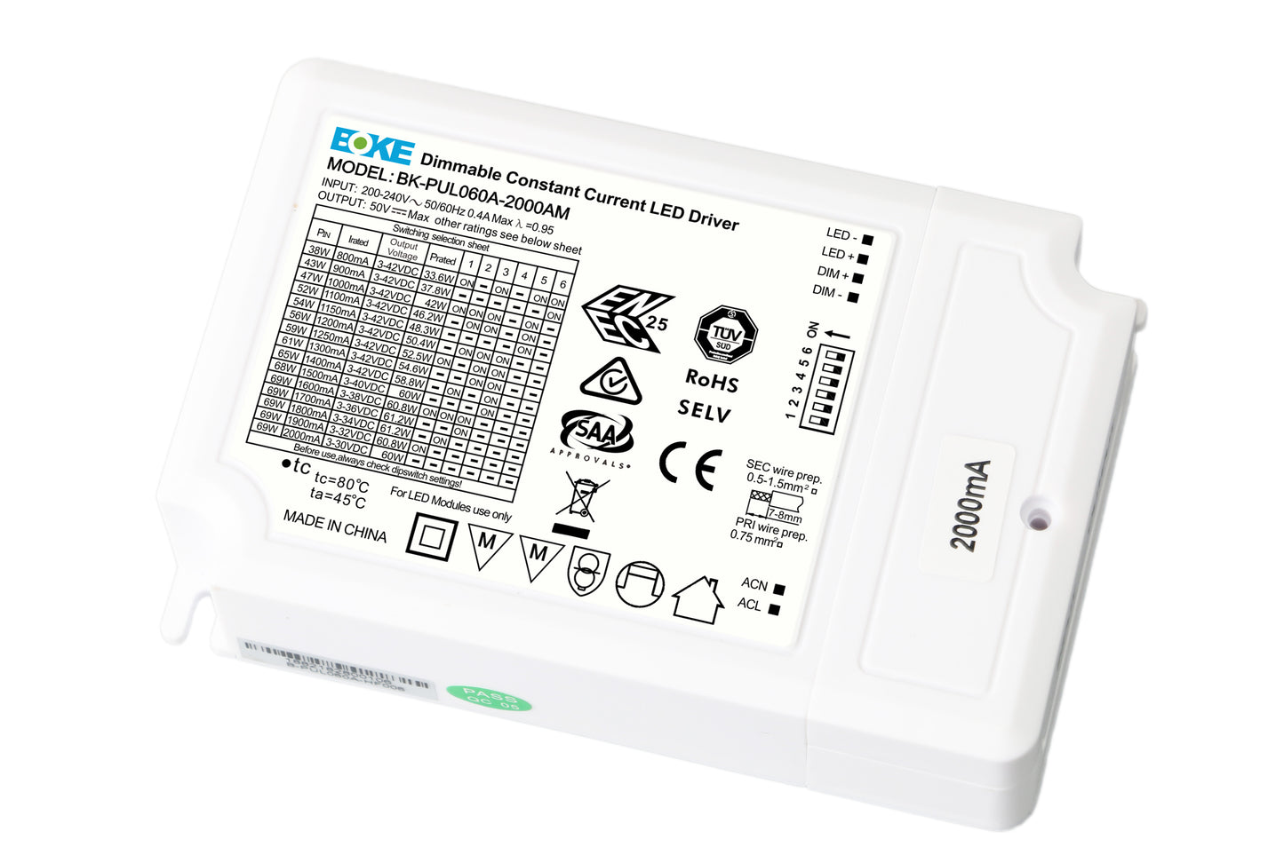 BOKE BK-PUL060A-2000AM