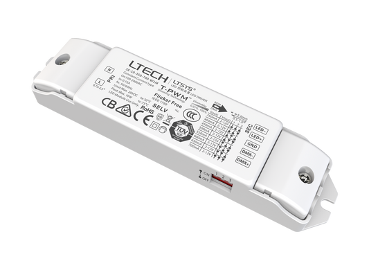LTECH 10W 350-700mA Constant Current LED Driver SE-10-350-700-W1M | DMX