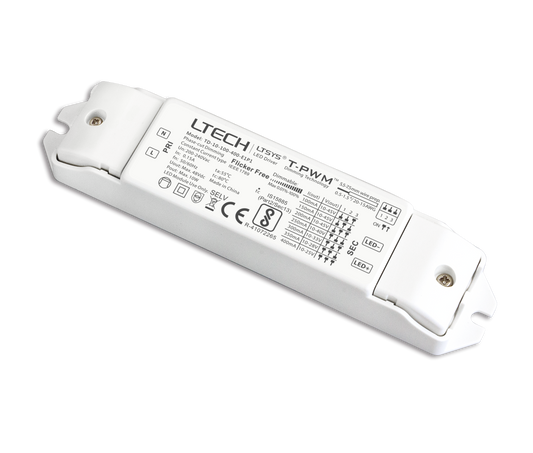 LTECH 10W 100mA Constant Current LED Driver TD-10-100-400-E1P1 | Triac Dimmable